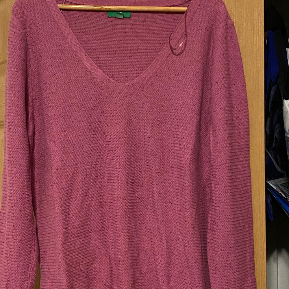 Pink sweater